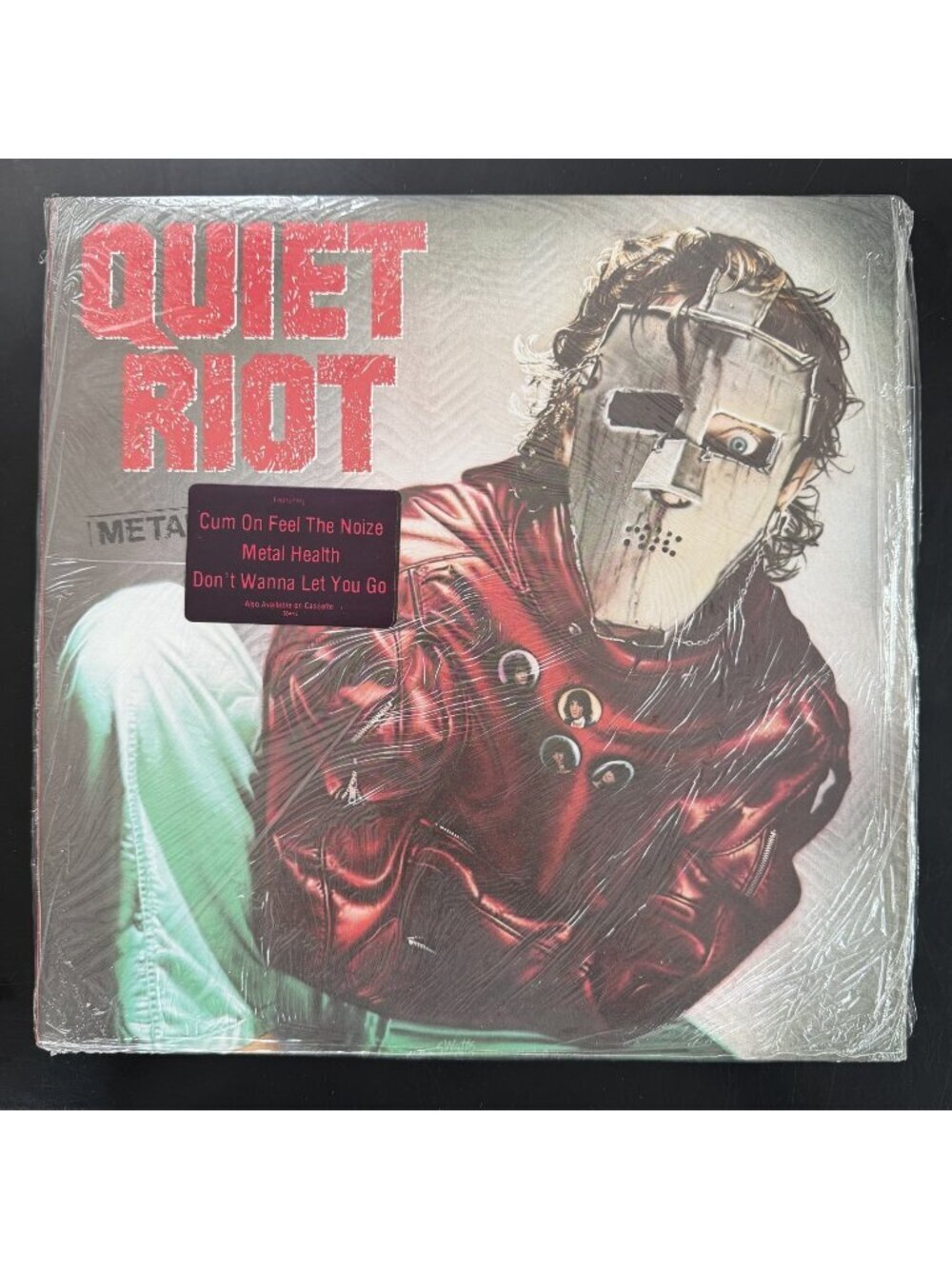 Quiet Riot Metal Health LP 1983 Pasha FZ 38443 VG+ Vinyl VG+ Cover
